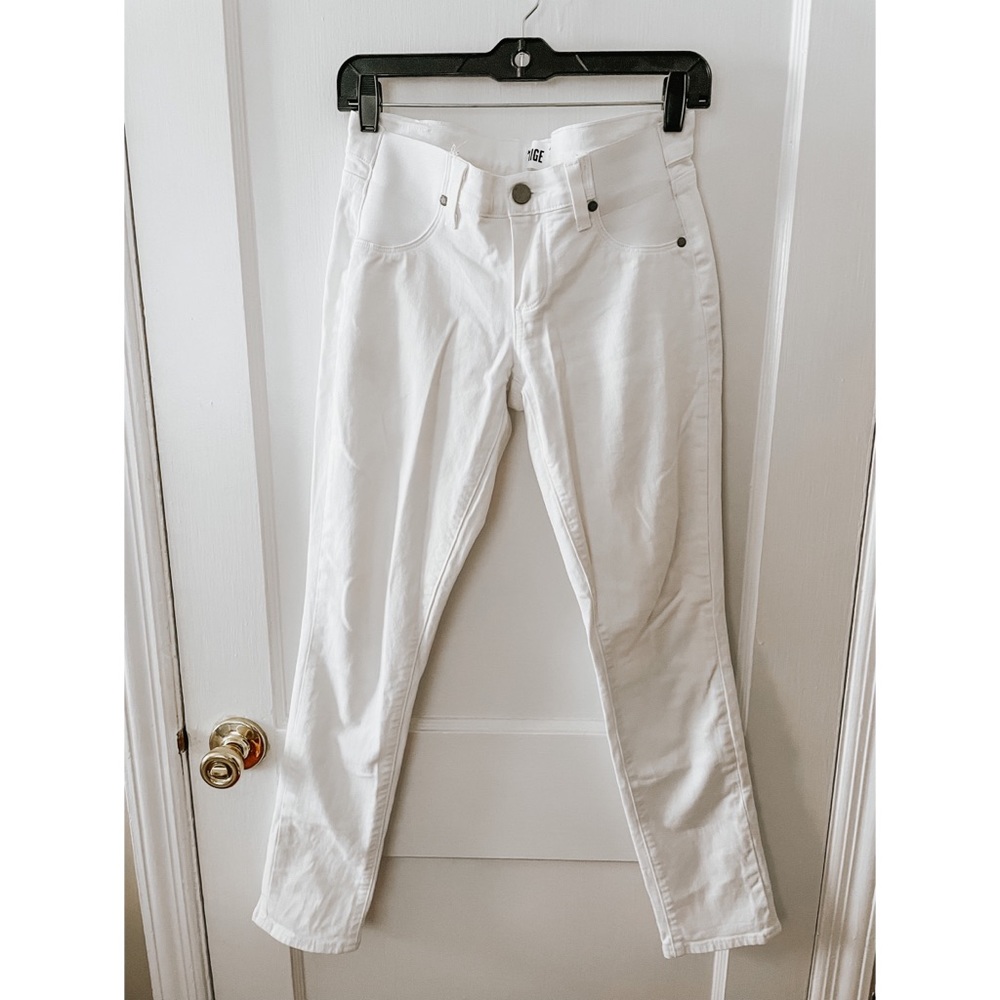 PAIGE Skyline Ankle Peg Maternity crisp White 25